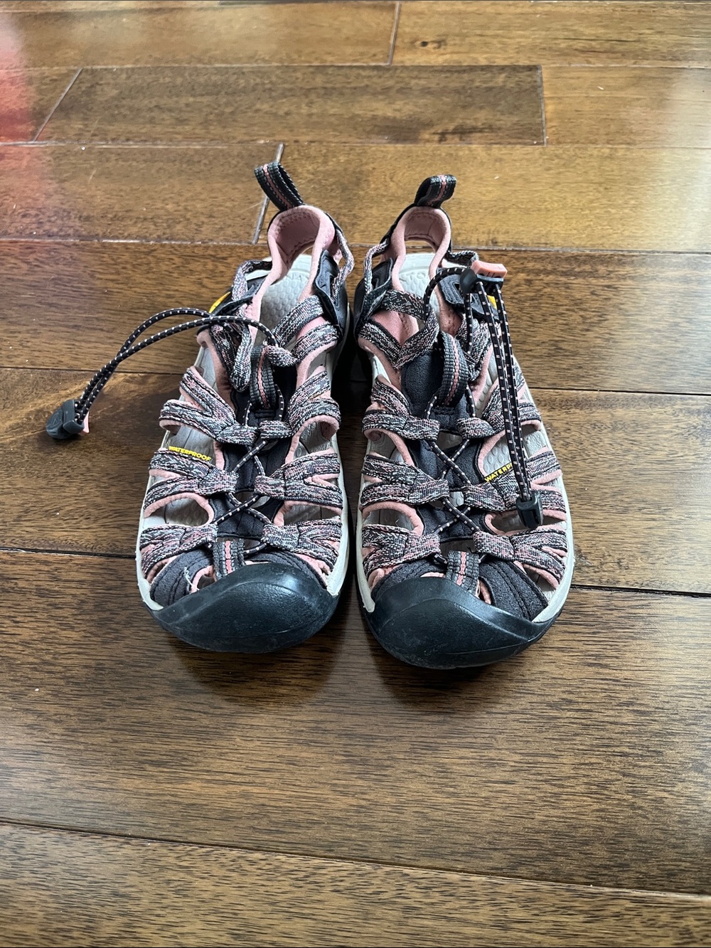 Keen Kids Pink and Black Water Sandals